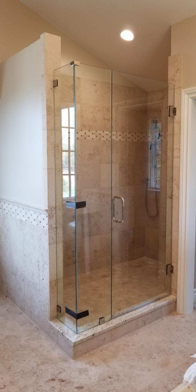 Frameless Diamond Shower I