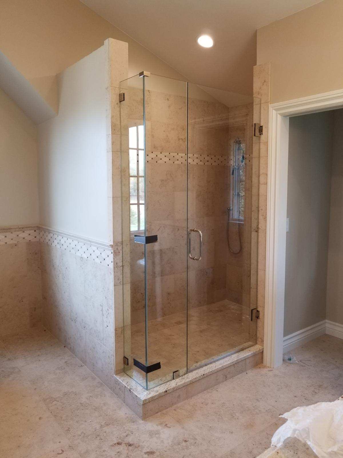 Frameless Diamond Shower I