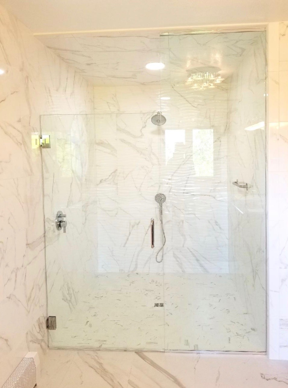 Frameless White Marble 2